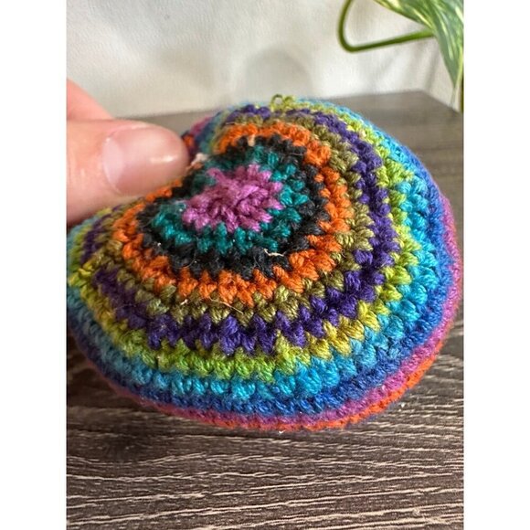 Colorful Knit Hacky Sack - Picture 7 of 7